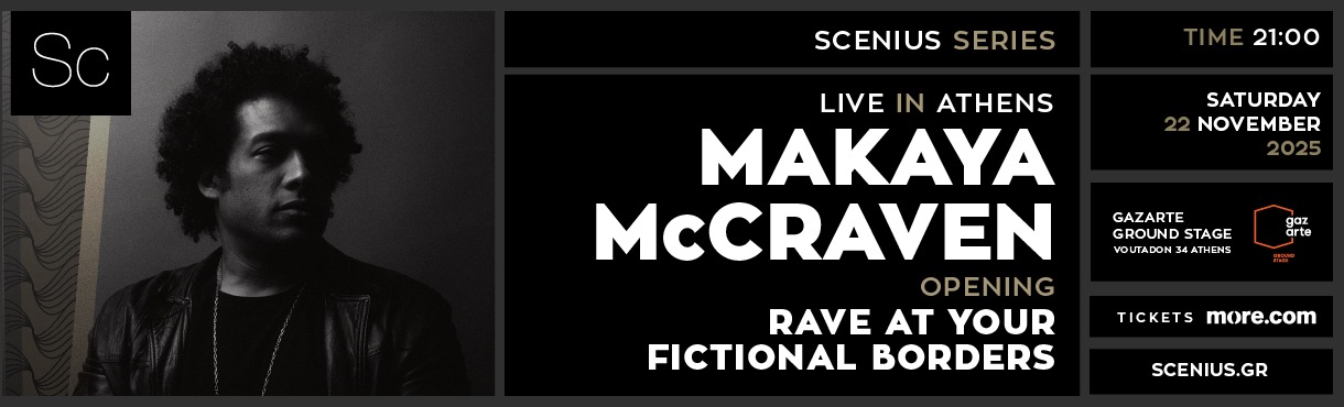 Makaya McCraven Live in Athens | Scenius 