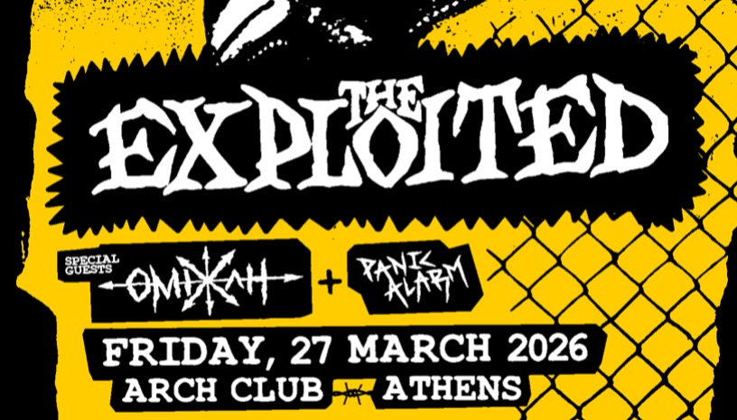 THE EXPLOITED (UK) LIVE IN ATHENS