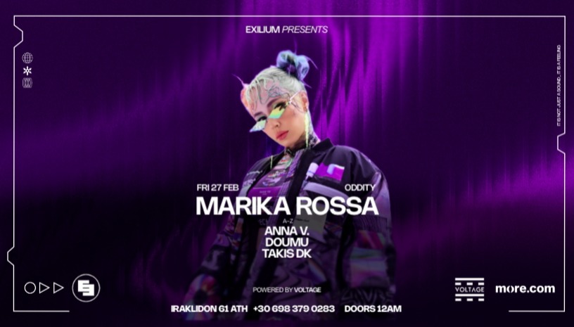 Exilium pres. Marika Rossa at Oddity Athens