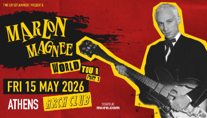 MARLON MAGNÉE (LA FEMME) LIVE IN ATHENS