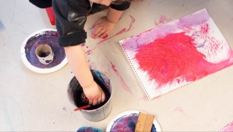 Εργαστήριο: Όταν τα χρώματα χορεύουν! - 90 λεπτά