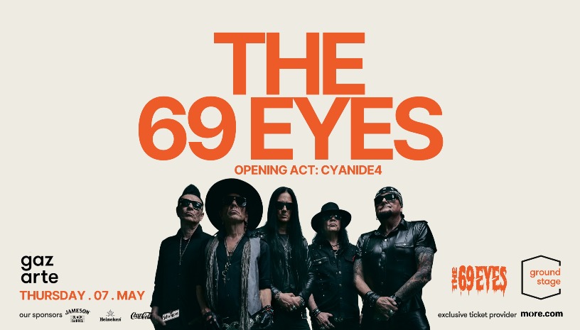 THE 69 EYES(FI) live in Athens