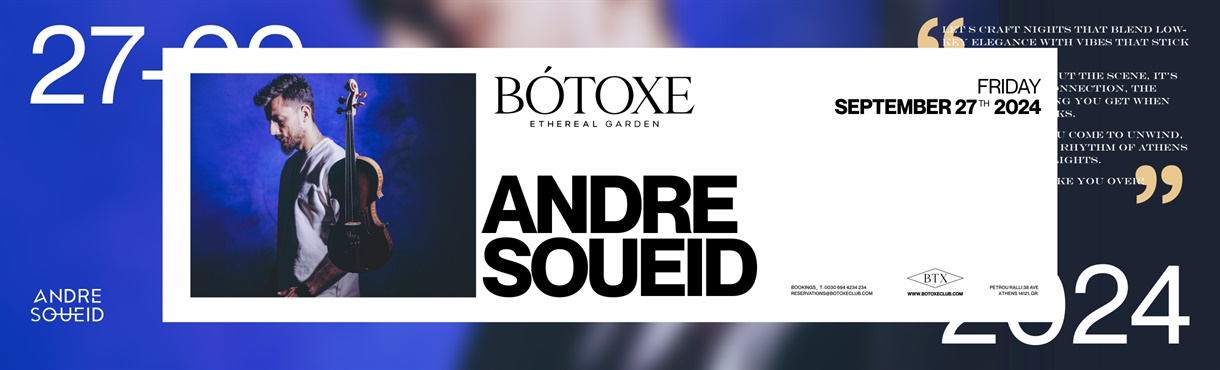 Andre Soueid Live at Botoxe