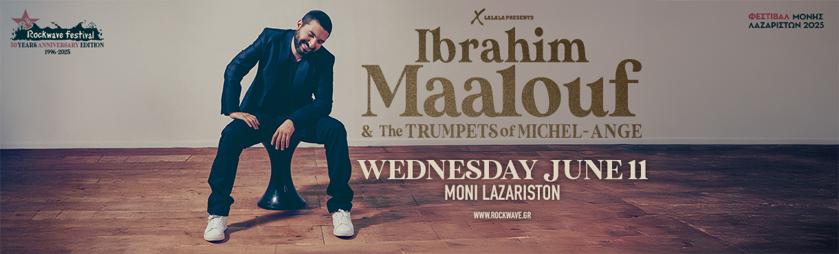 Rockwave 2025: Ibrahim Maalouf - Μονή Λαζαριστών