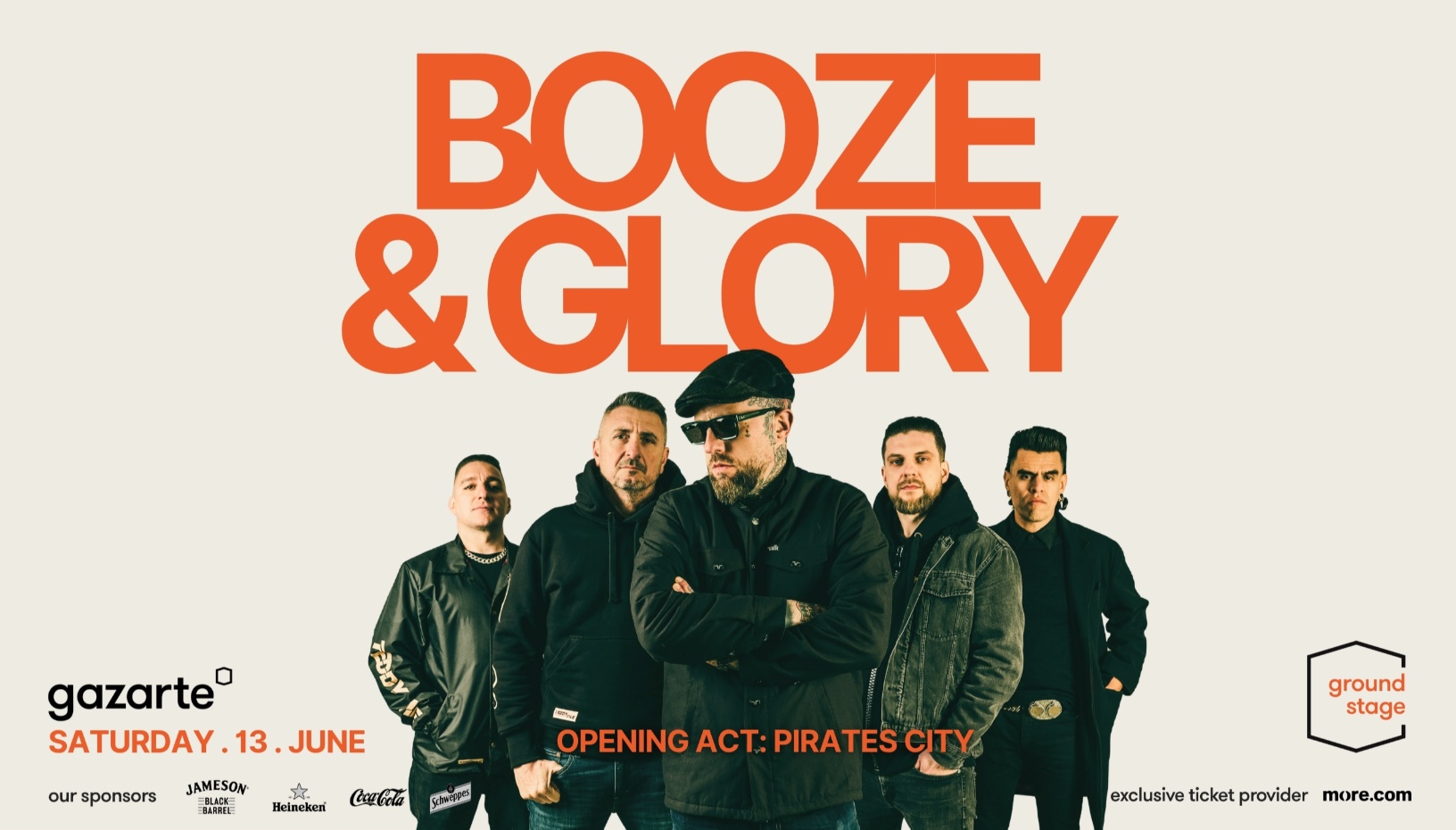 BOOZE AND GLORY live in Athens