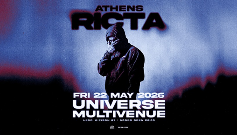 RICTA LIVE ΑΘΗΝΑ // 22.05.2026 // UNIVERSE MULTIVENUE