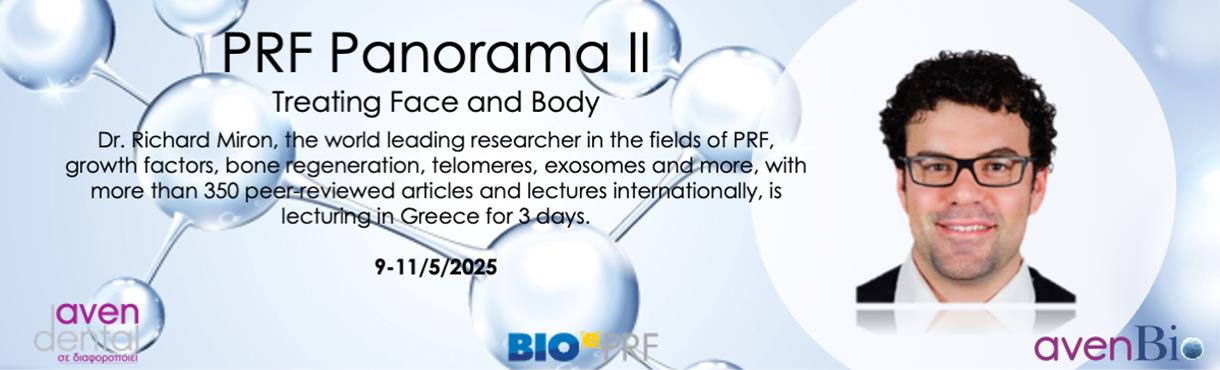 PRF Panorama II. Treating Face and Body