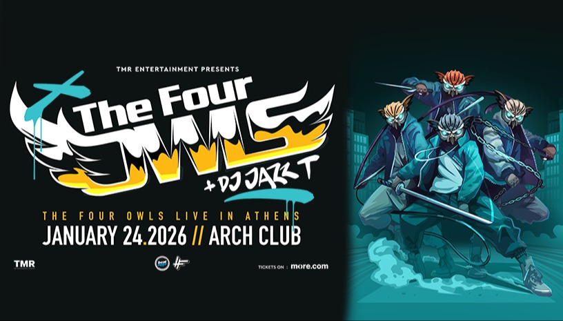 THE FOUR OWLS (UK) LIVE IN ATHENS