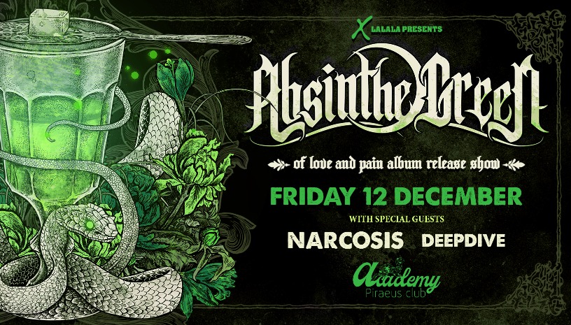 Absinthe Green live in Athens