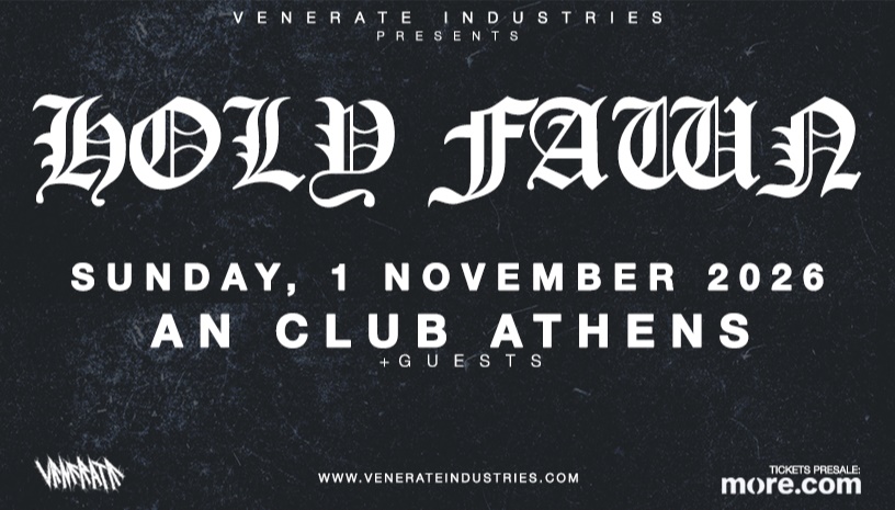 HOLY FAWN live @ AN club Athens